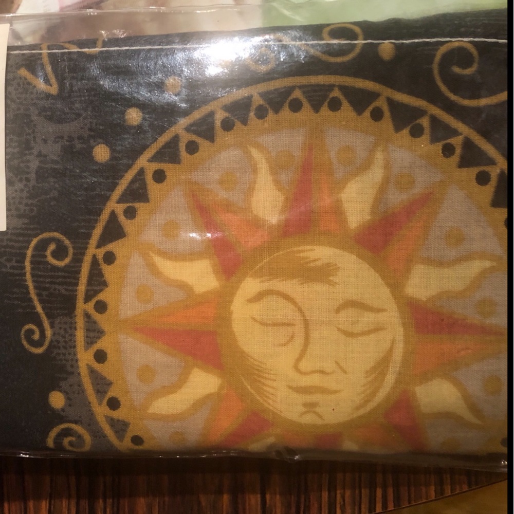 Celestial sun valance  NWT